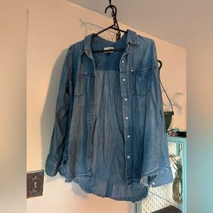 Target “Universal Thread” Blue Overshirt